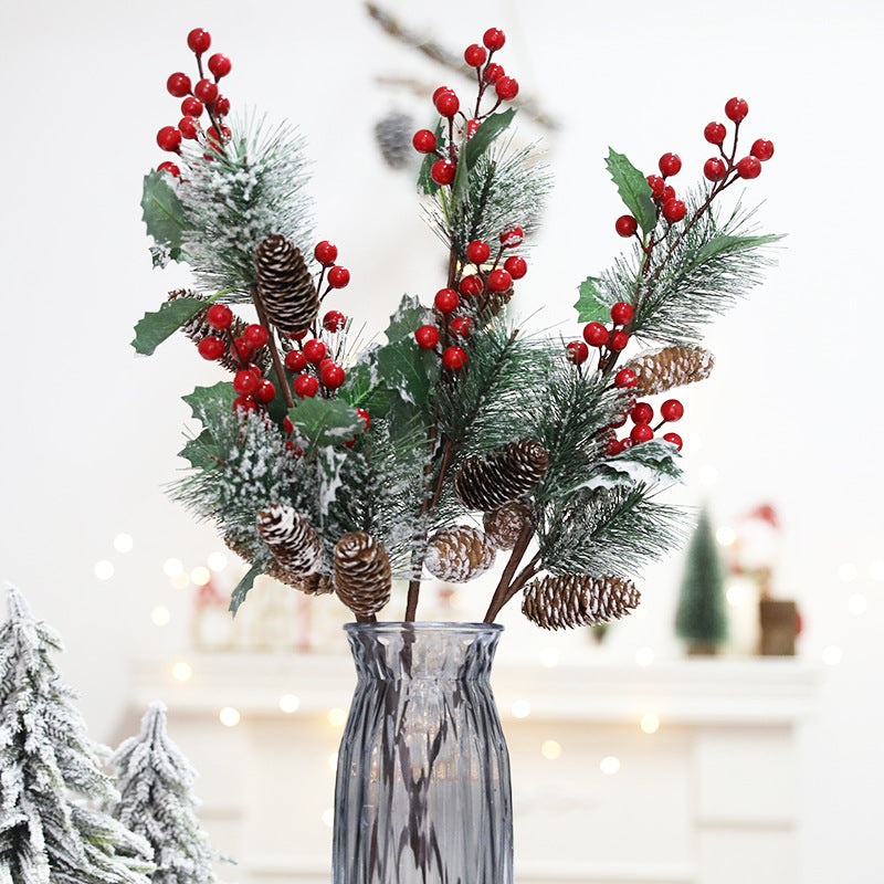 Christmas Pine Branch Decoration for Festive Displays