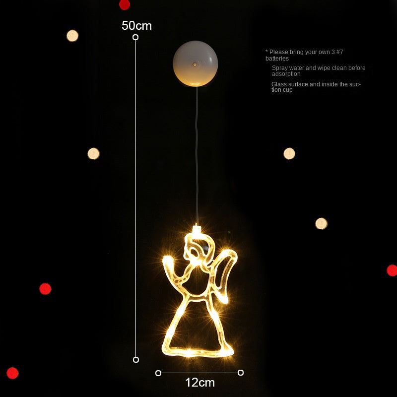Christmas Window Ornament Lights for Cozy Holiday Glow