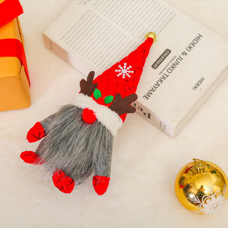 Christmas Gnome Figurine for Festive Mantel Decor
