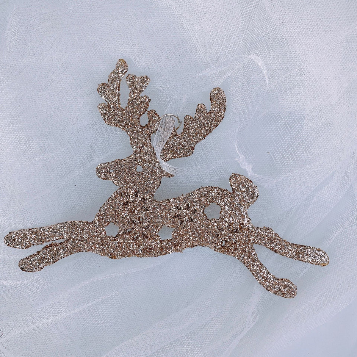 Christmas Tree Ornaments for Elegant Snowy Sparkle