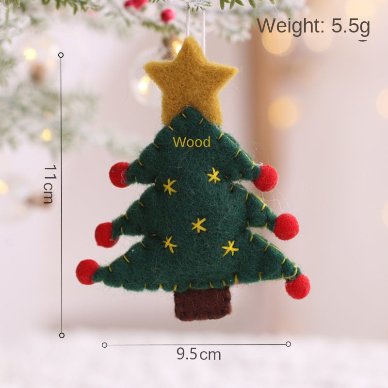 Felt Christmas Ornaments for a Cozy Handmade Tree
