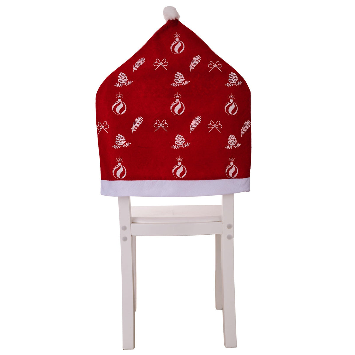 Christmas Chair Covers for Coordinated Santa Décor