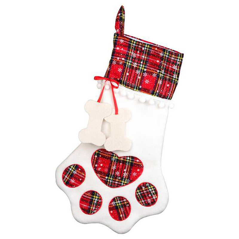 Pet Christmas Stocking Set for Cozy Holiday Displays