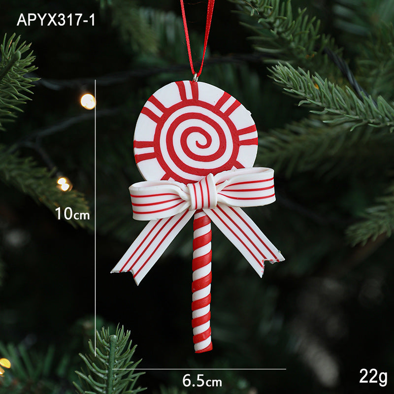 Christmas Candy Ornaments for a Playful Tree Display