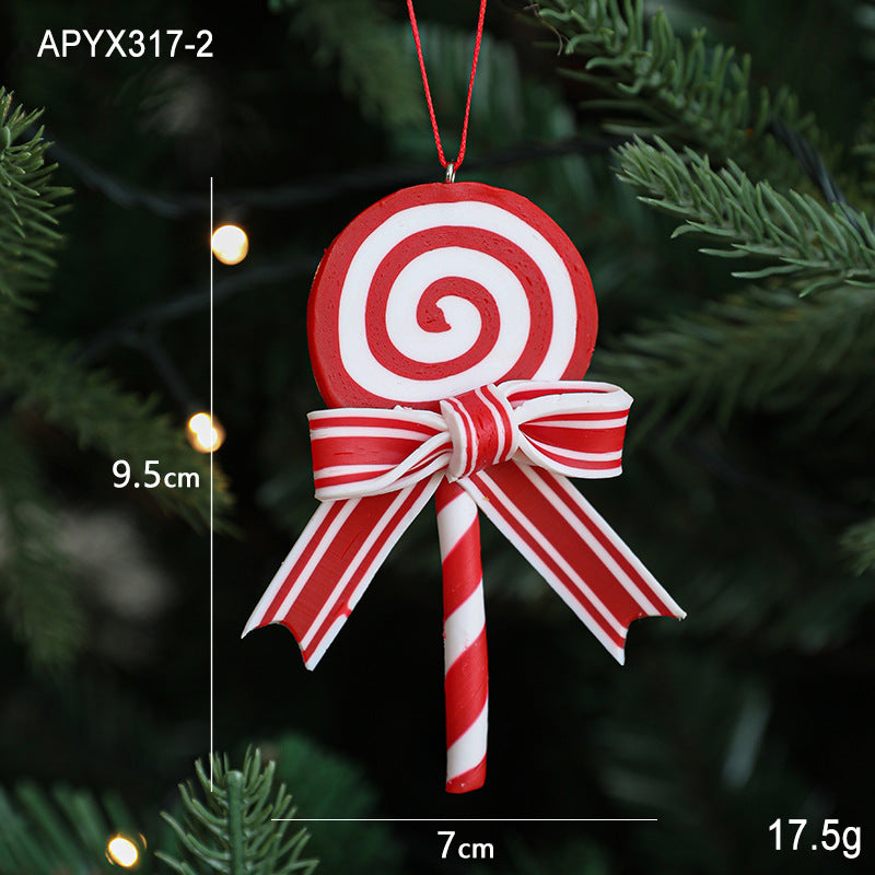 Christmas Candy Ornaments for a Playful Tree Display