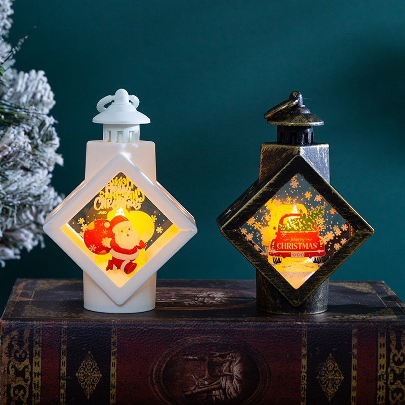 Christmas Lantern Light for Warm Festive Tabletop Glow