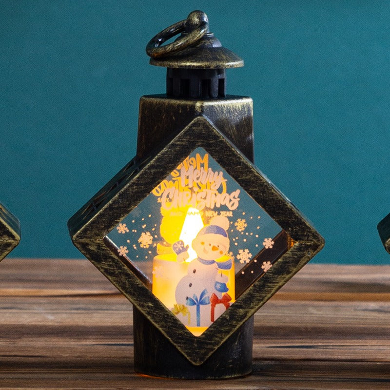 Christmas Lantern Light for Warm Festive Tabletop Glow