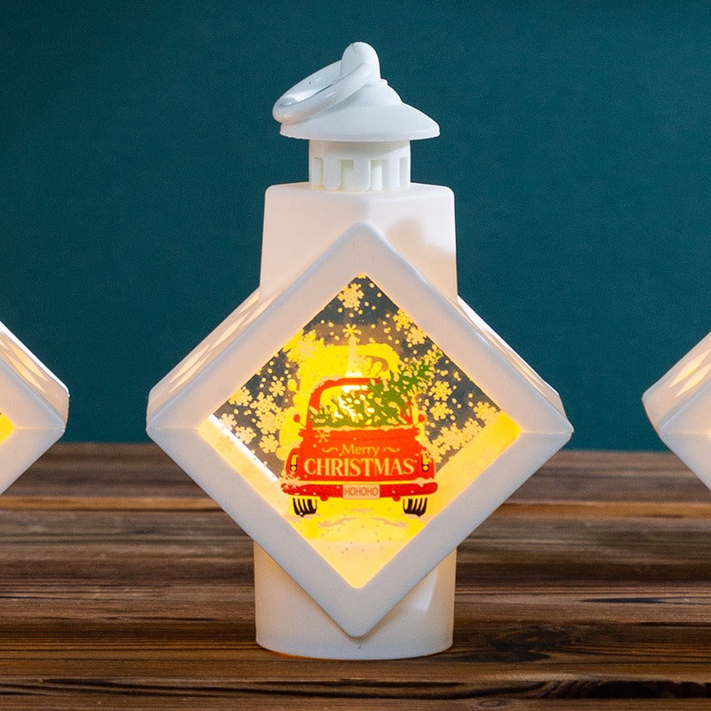 Christmas Lantern Light for Warm Festive Tabletop Glow