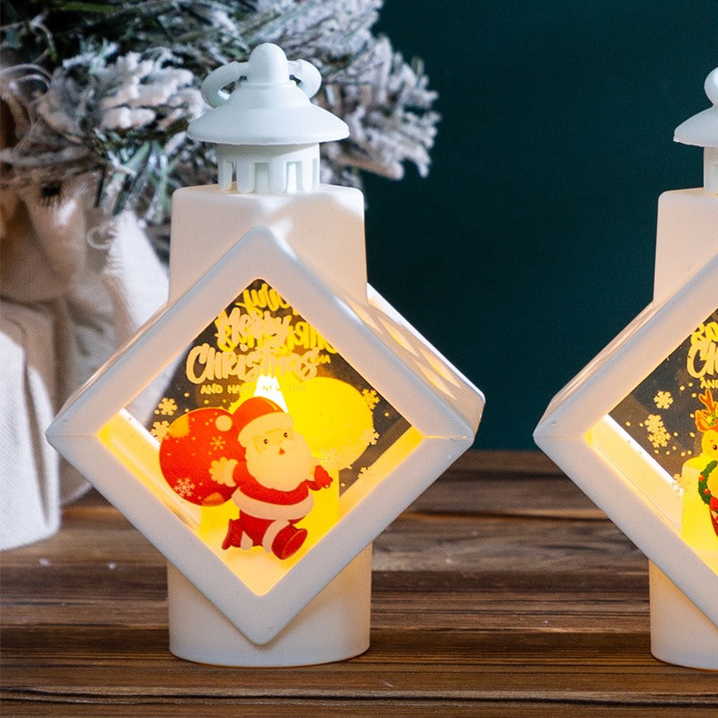Christmas Lantern Light for Warm Festive Tabletop Glow