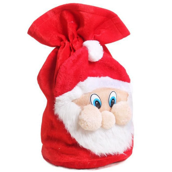Christmas Santa Gift Bag for Festive Reusable Giving
