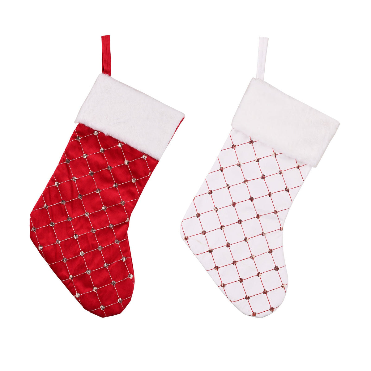 Christmas Stockings for an Elegant Holiday Display