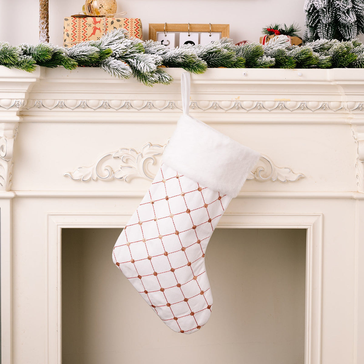 Christmas Stockings for an Elegant Holiday Display