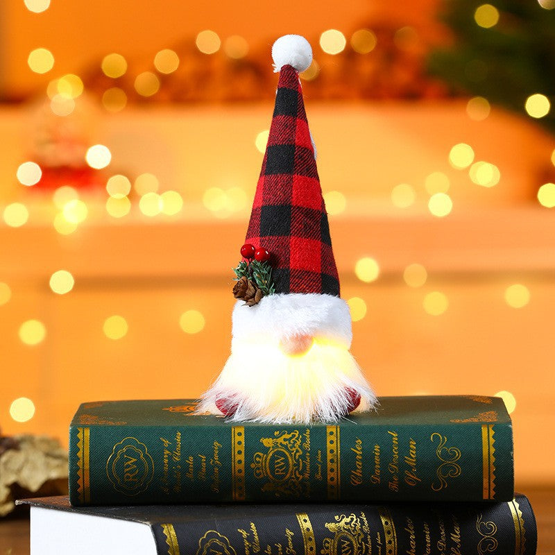 Illuminated Gnome Ornaments for Cozy Christmas Decor