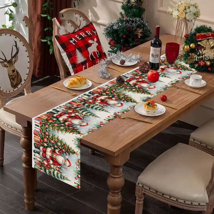 Christmas Table Runner for Festive Holiday Centerpieces