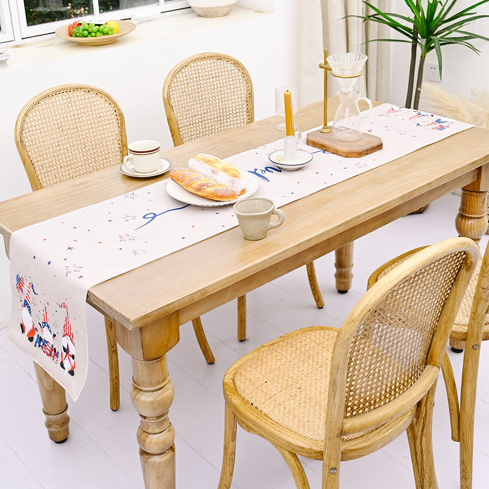 Christmas Table Runner for Festive Holiday Dining Rooms