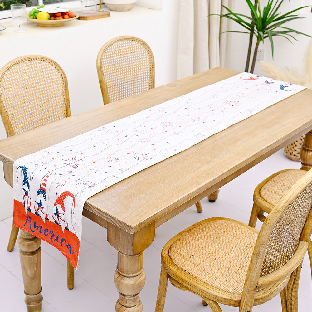 Christmas Table Runner for Festive Holiday Dining Rooms