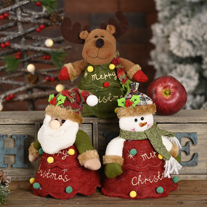 Christmas Candy Bag Tree-Shaped Holiday Decoration