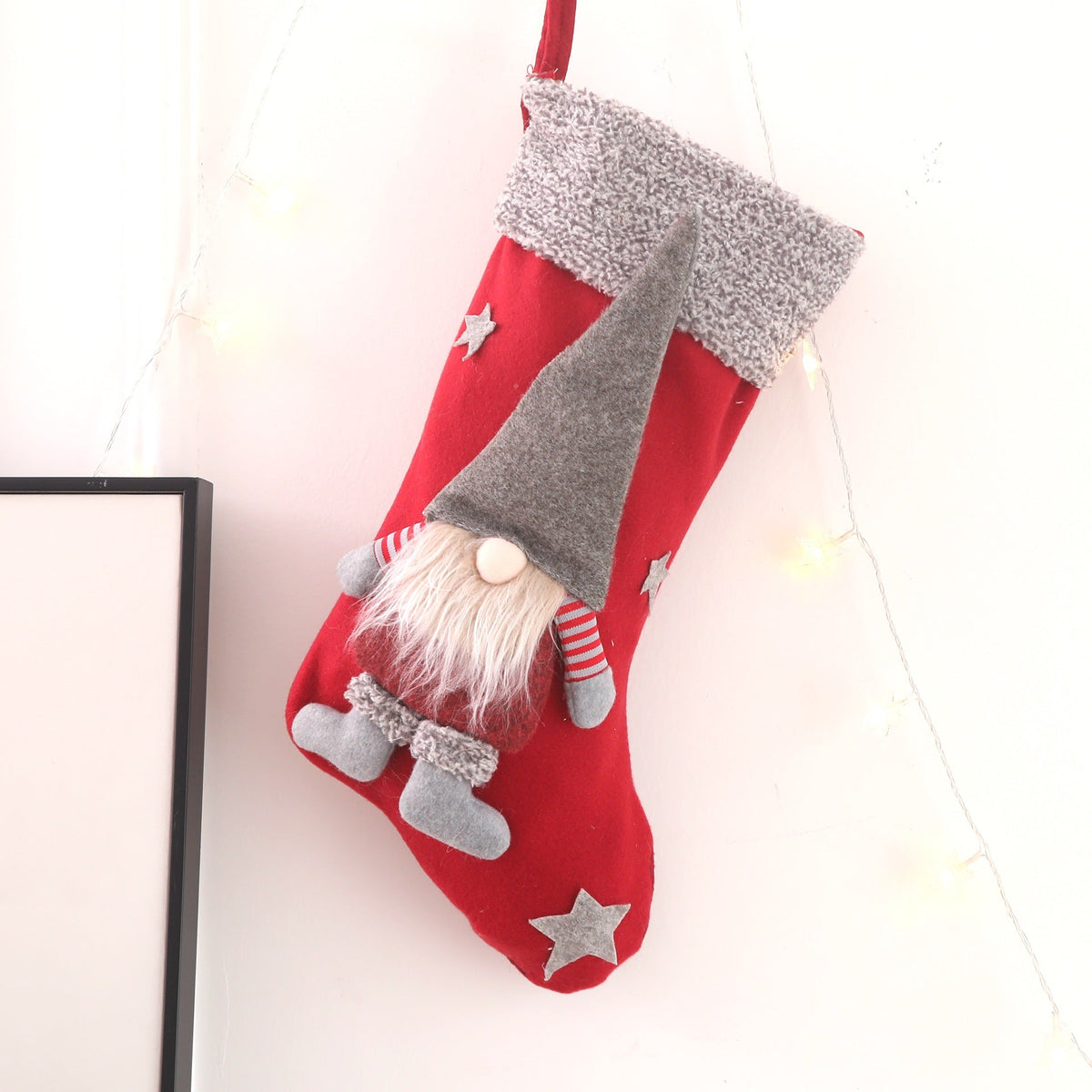 3D Gnome Christmas Stockings for Festive Gift Giving