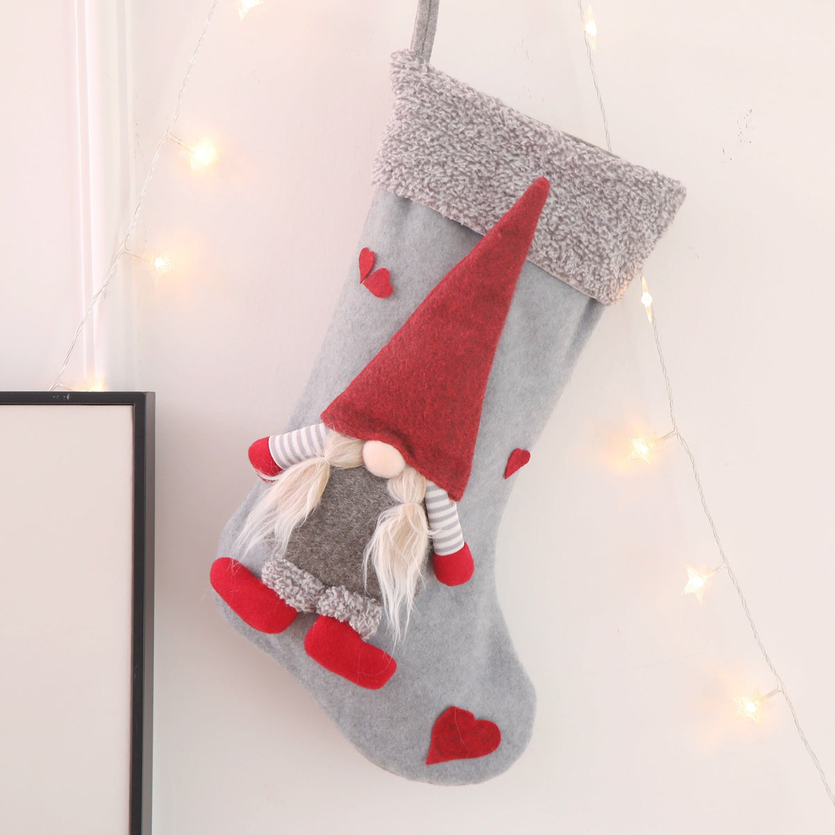 3D Gnome Christmas Stockings for Festive Gift Giving
