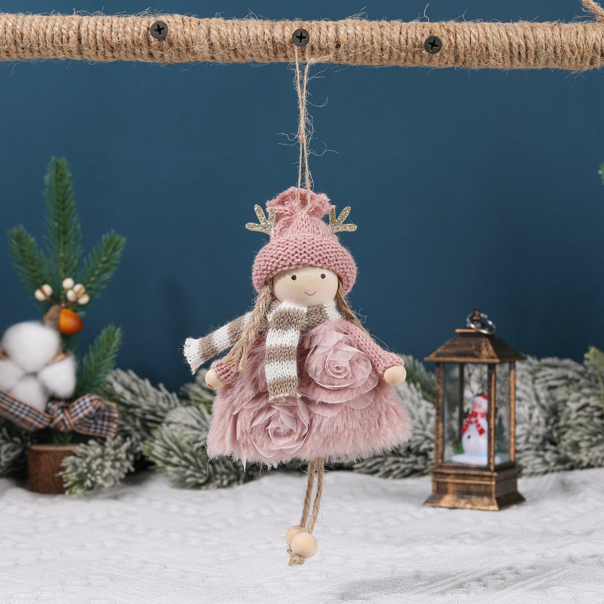 Christmas Angel Ornaments for Cozy Handmade Tree Decor