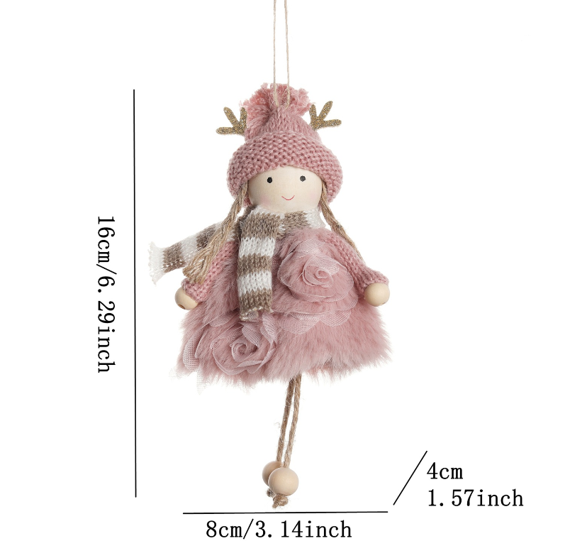 Christmas Angel Ornaments for Cozy Handmade Tree Decor