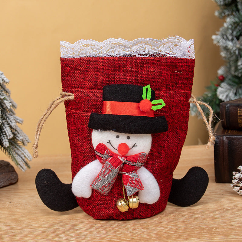 Christmas Reindeer Gift Bag For Festive Holiday Decor