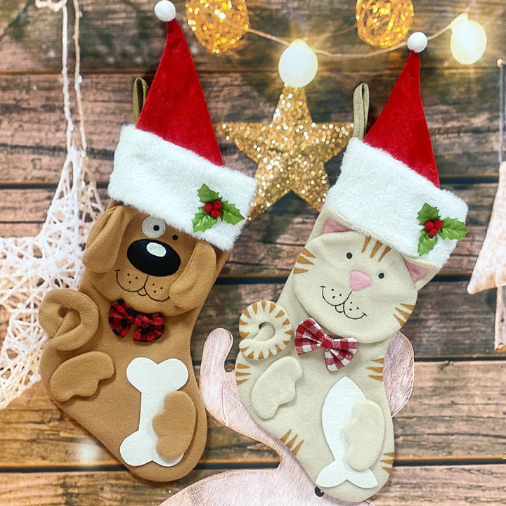 Cat And Dog Christmas Stockings For Festive Gifting