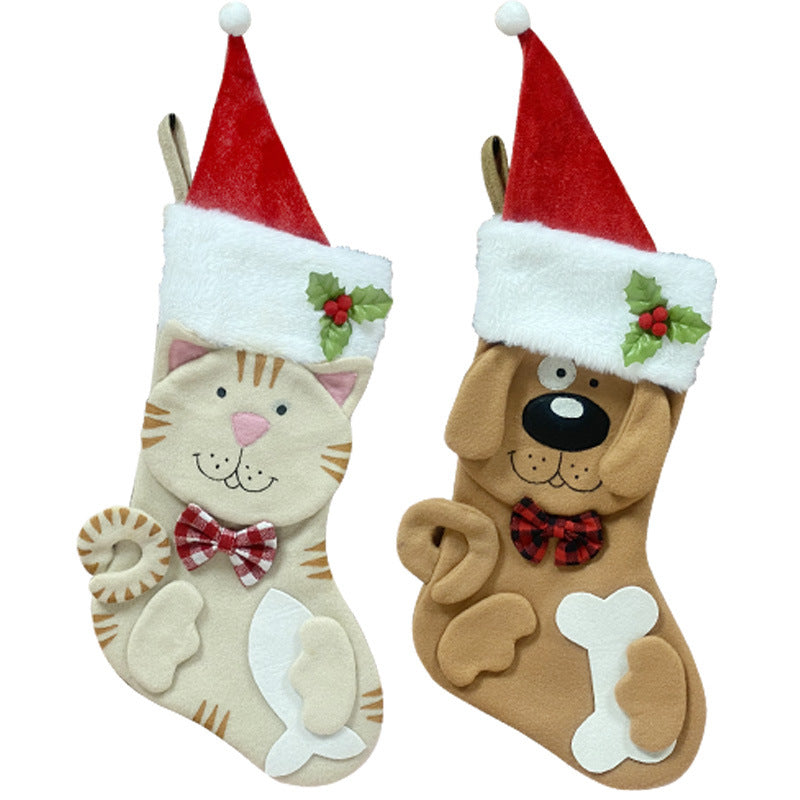 Cat And Dog Christmas Stockings For Festive Gifting