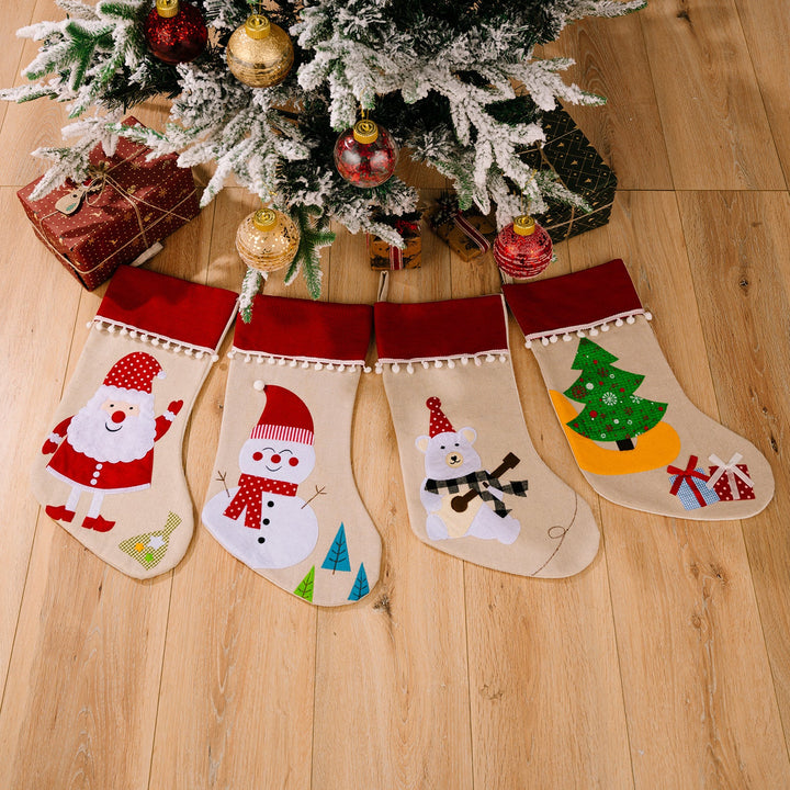 Christmas Stocking Set for Festive Gift Giving Decor