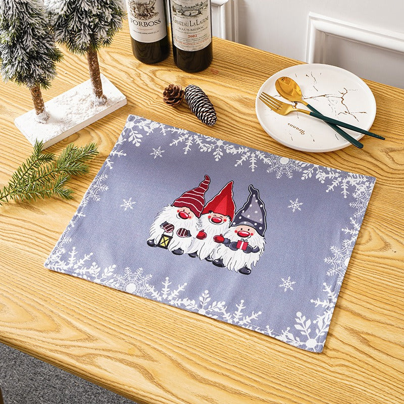Christmas Forest Placemat for Festive Dining Tables
