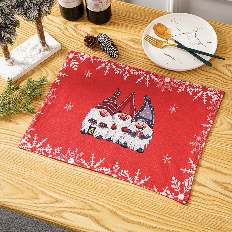 Christmas Forest Placemat for Festive Dining Tables