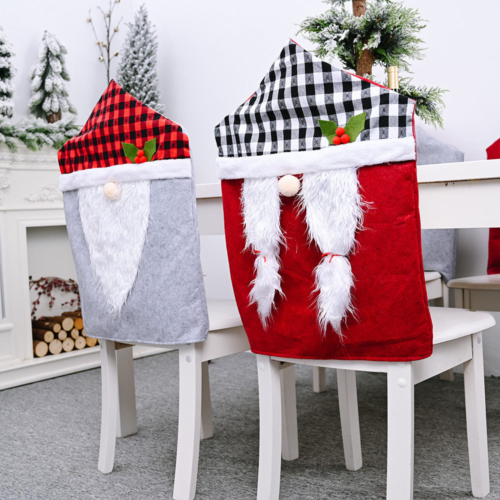 Christmas Chair Covers Santa Set for Festive Dining
