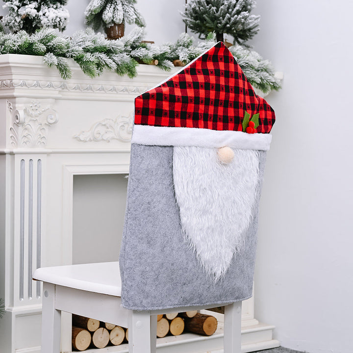 Christmas Chair Covers Santa Set for Festive Dining