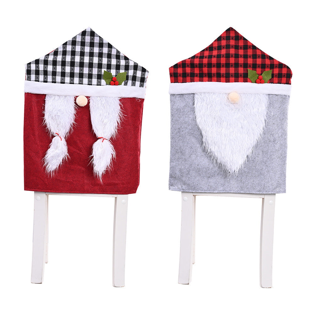 Christmas Chair Covers Santa Set for Festive Dining