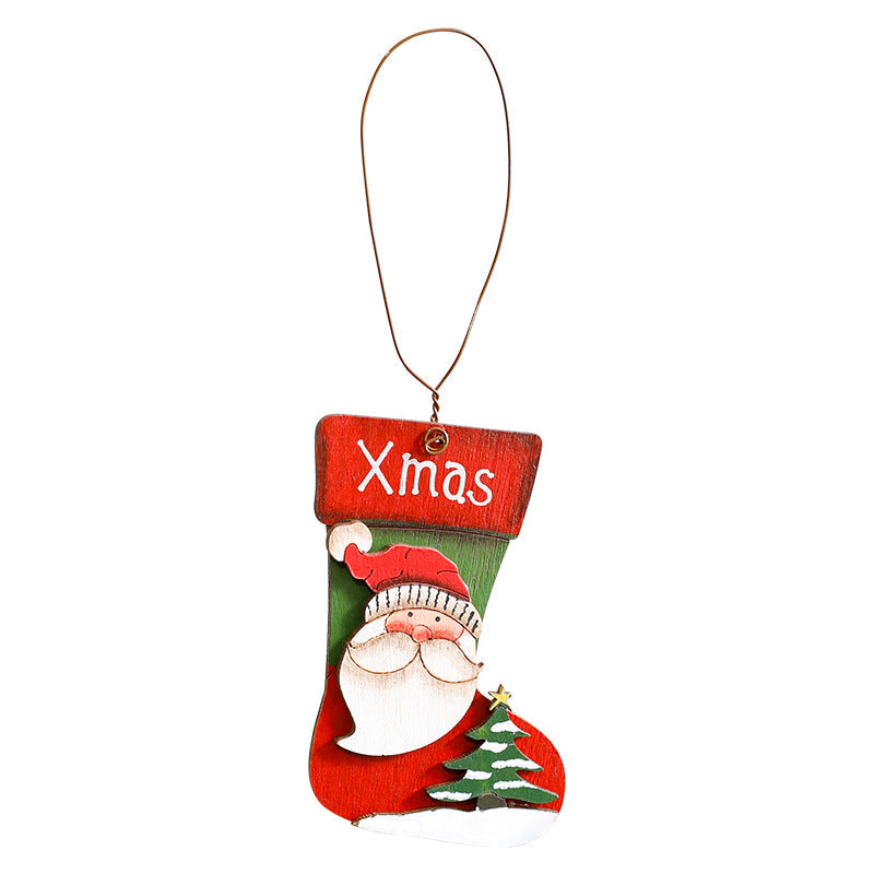 Hand-Painted Christmas Ornaments – Santa & Snowman