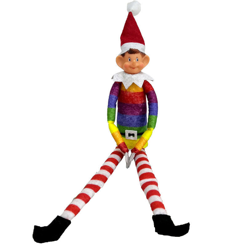 Christmas Elf Decoration for Playful Holiday Shelf Charm