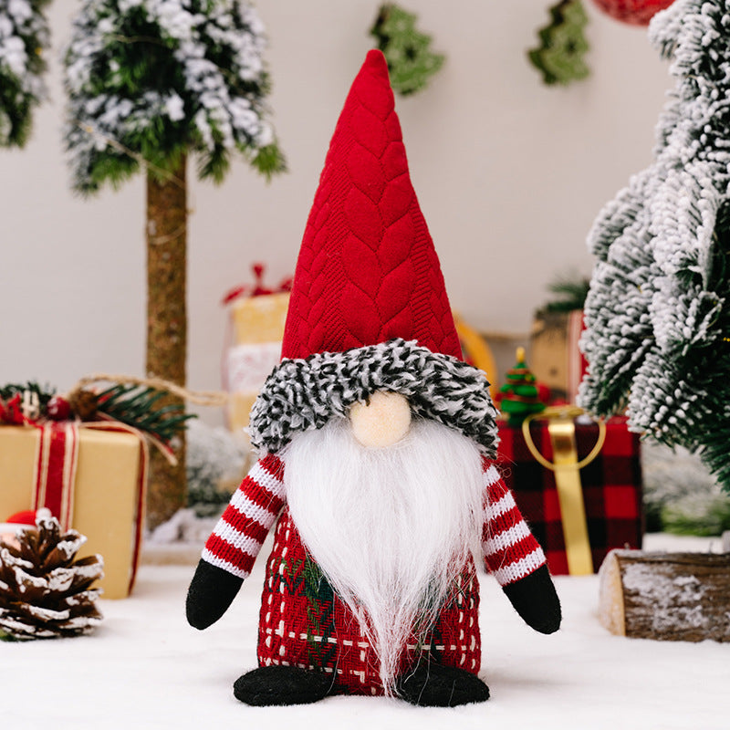 Christmas Gnome Set for Cozy Holiday Mantel Decor