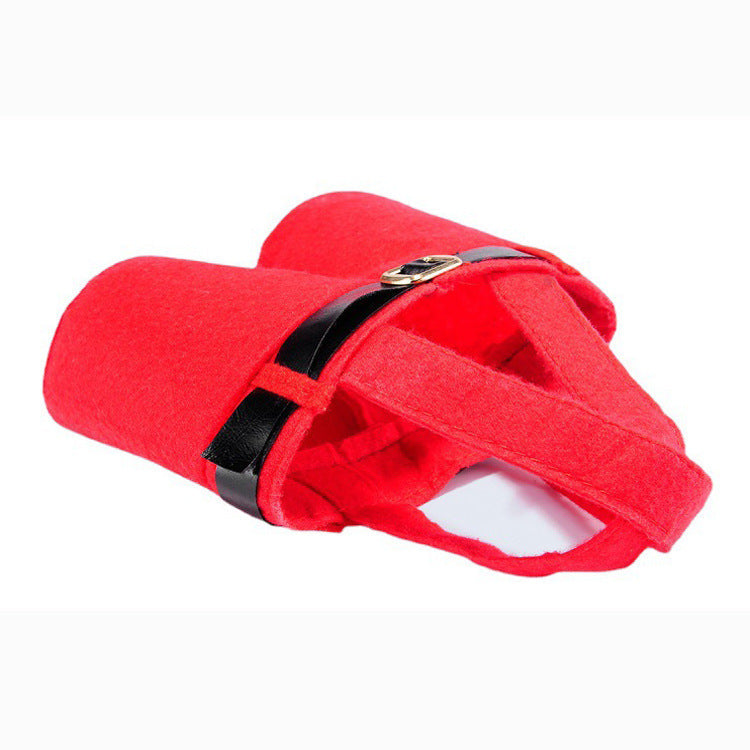 Santa Pants Christmas Gift Bag for Festive Presents