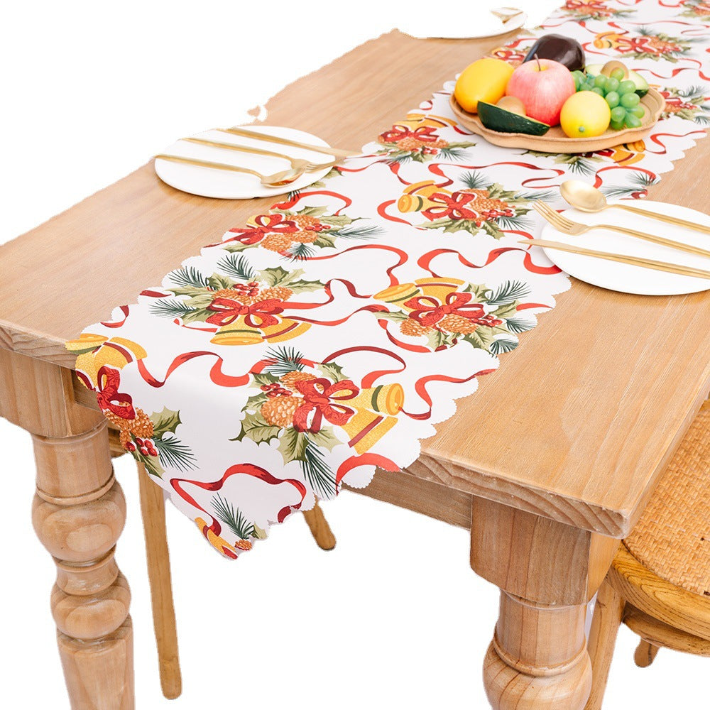 Christmas Table Runner | Festive Holiday Dining Decor
