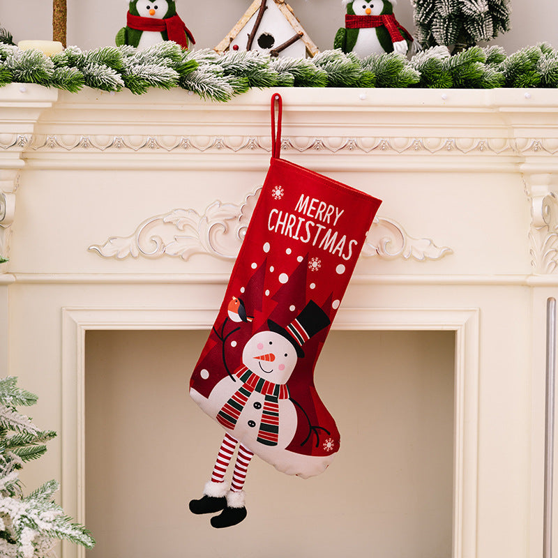 Christmas Stockings With Playful Holiday Charm Set