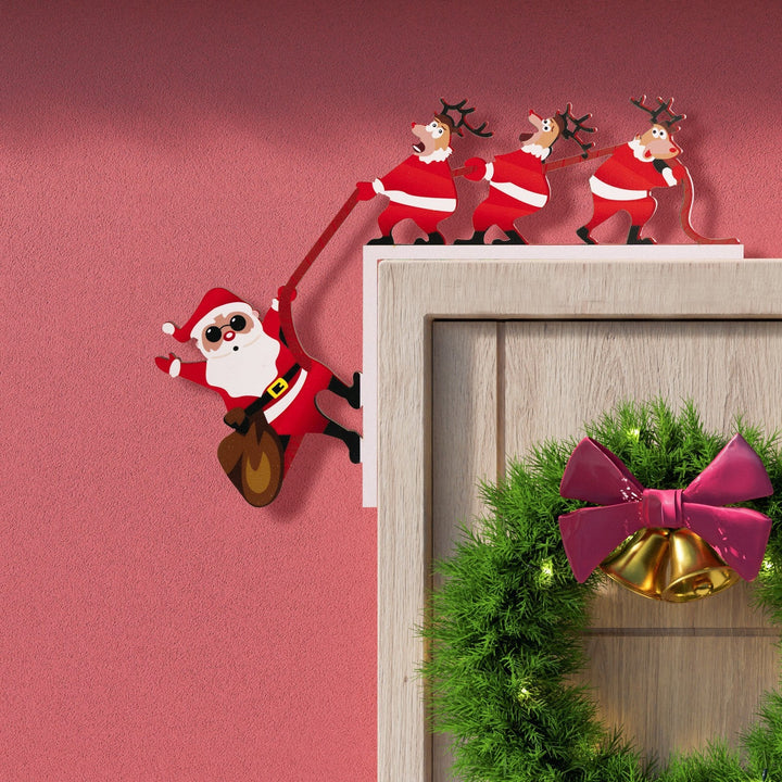 Christmas Door Frame Decoration for Festive Cheer