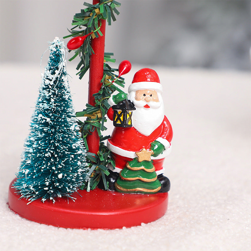 Christmas Candle Holder Centerpiece for Festive Tables