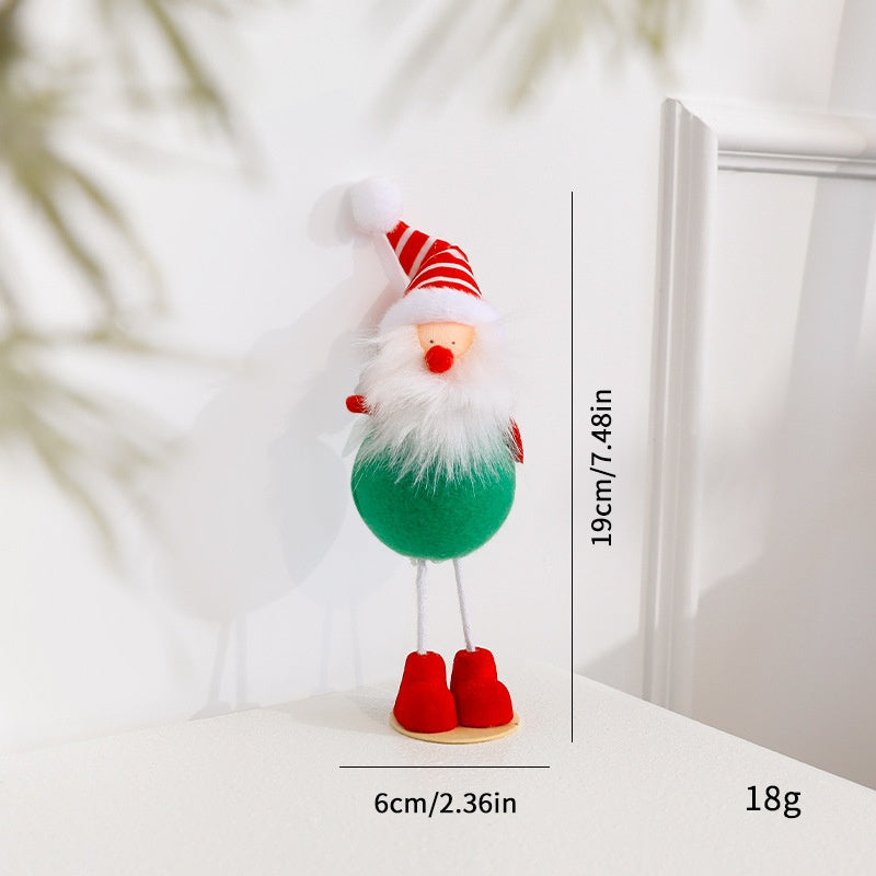 Christmas Santa & Reindeer Tabletop Decorations Set