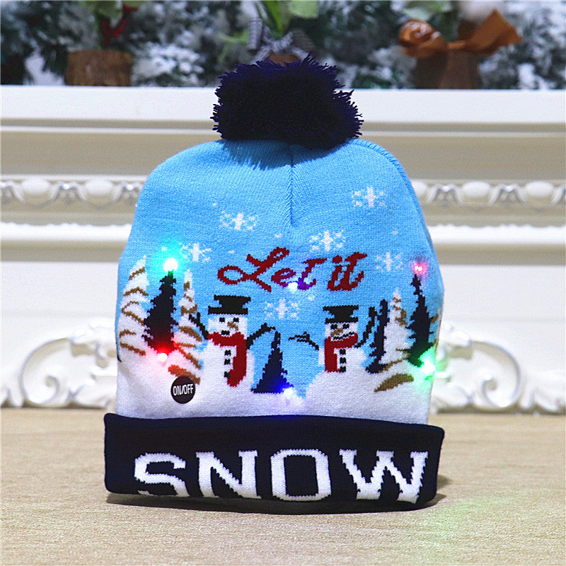 LED Christmas Hats for Adults & Children | Light-Up Fun