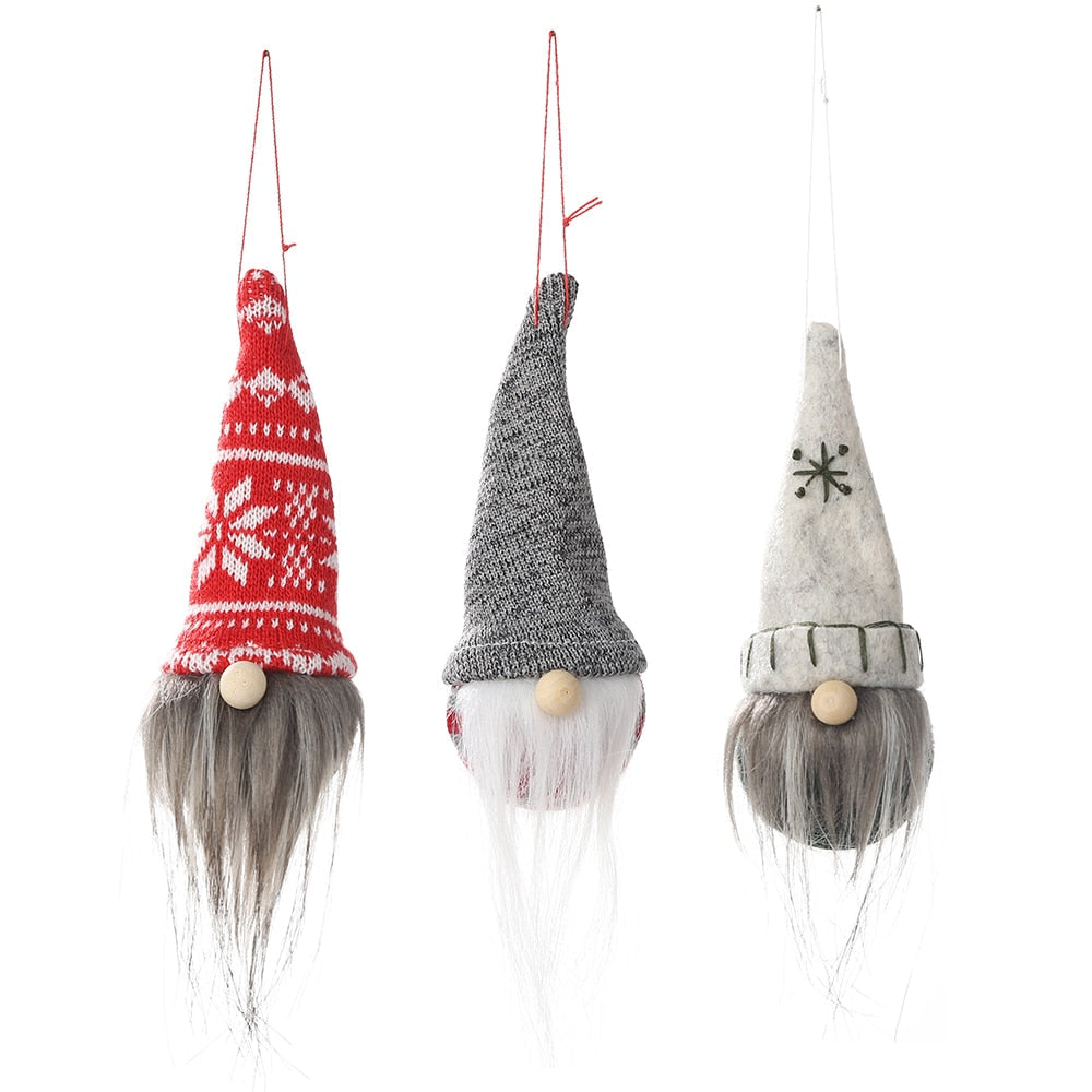 Christmas Tree Decorations Set for Cozy Rustic Charm