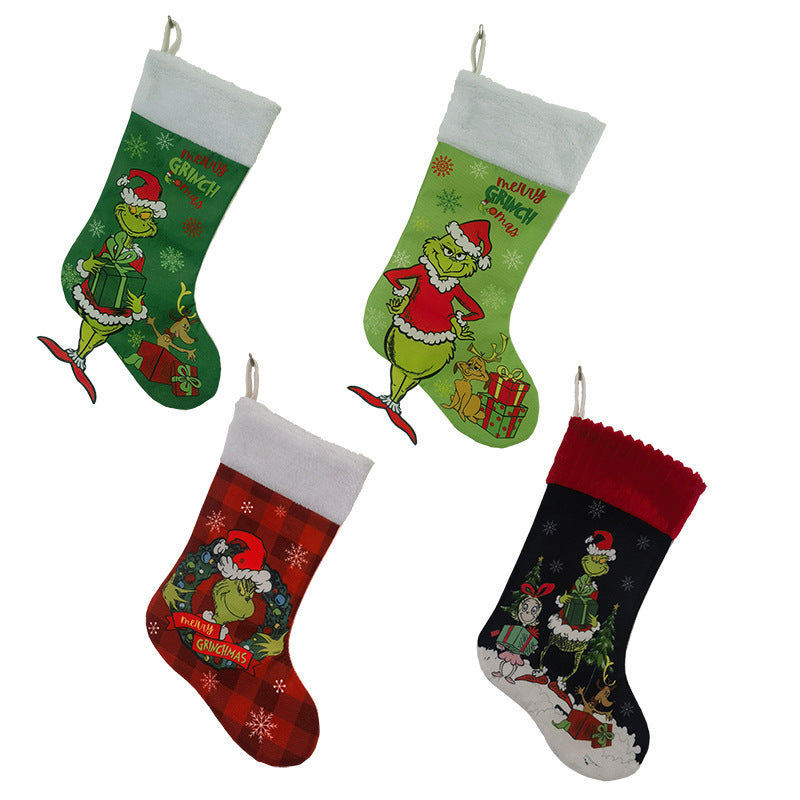Christmas Stockings Large Whimsical Gift Bags for Kids