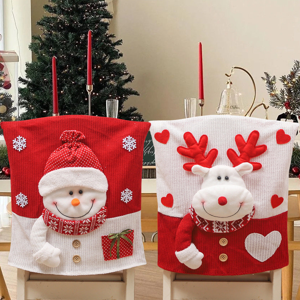 Christmas Chair Covers for Festive Holiday Home Decor