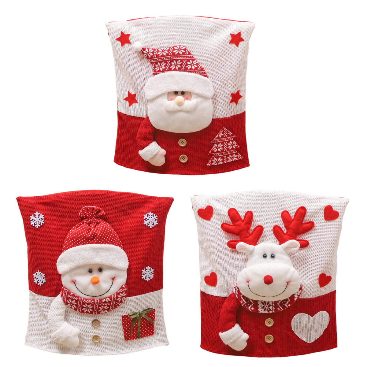 Christmas Chair Covers for Festive Holiday Home Decor