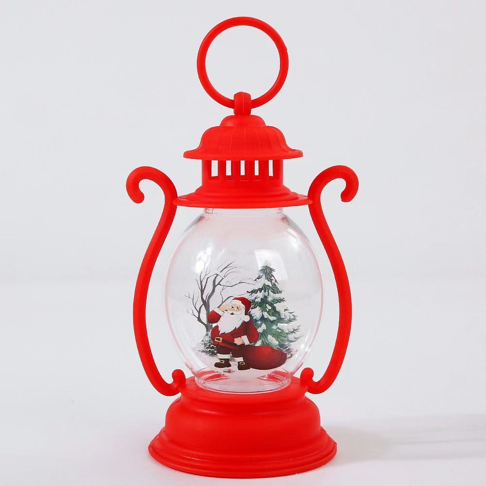 Christmas Lantern Warm Glow Tabletop Holiday Ornament