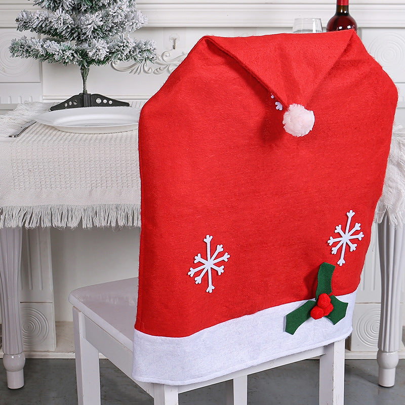 Christmas Chair Covers for Festive Santa-Style Seating
